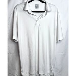 Callaway Mens Size Large White Opti-Dri Activewear Golf Causal Business Polo